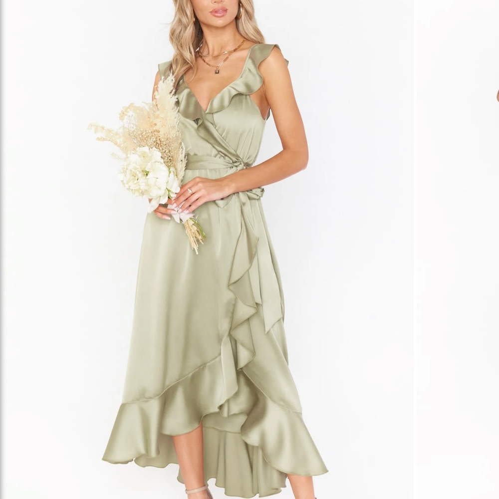 Show Me Your MuMu Bridesmaid dress - Moss Green, XL